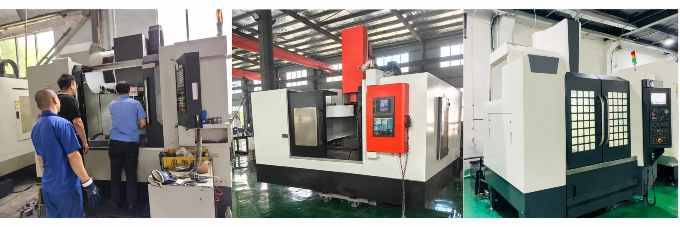Meat processing equipment production area